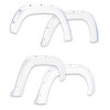 EGR 16+ Nissan Titan XD Bolt-On Look Color Match Fender Flares - Set - Liquid Platinum Metallic - 795904-K23