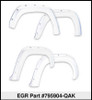 EGR 16+ Nissan Titan XD Bolt-On Look Color Match Fender Flares - Set - Blizzard - 795904-QAK