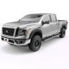 EGR 2017 Nissan Titan Bolt-On Look Fender Flares - Set - Black Matte (796005) - 796005