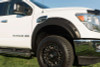 EGR 17-23 Nissan Titan Traditional Bolt-On Look Fender Flareswith Fender Badge Set Of 4 - 796014