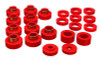 Energy Suspension Cj5-7 Body Mounts - Red - 2.4102R