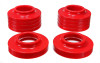 Energy Suspension Jeep Spring Isolators - Red - 2.6102R
