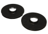 Energy Suspension 97-06 Jeep Wrangler YJ & TJ Black Rear Coil Spring Isolator Set - 2.6108G