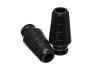 Energy Suspension 97-06 Jeep Wrangler TJ with 1 3/4 in lift Black Front Bump Stop Set (Set of 2) - 2.9102G