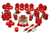 Energy Suspension 88-98 Chevy/GMC 2WD 1/2, 3/4, 1 Ton PickUp Red Hyper-flex Master Bushing Set - 3.18107R