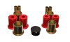 Energy Suspension Universal Red Control Arm Bushing Set - LOWERS ONLY - 3.3167R