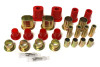 Energy Suspension Universal Red Front Control Arm Bushing Set - Complete Set - 3.3172R