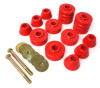 Energy Suspension Gm Body Mounts - Red - 3.4103R