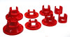 Energy Suspension 10 Chevy Camaro Red Rear Sub-Frame Mount Insert Bushing Set - 3.4168R