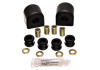Energy Suspension 84-96 Chevy Corvette Black Reuse OE 19mm OD Rear Sway Bar Brackets - 3.5191G