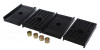 Energy Suspension 68-69 Firebird / 68-69 Camaro / 62-79 Nova/Chevy II Black Multi Leaf Spring Isolat - 3.6112G