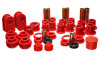 Energy Suspension 92-06 Ford E-250/E-350 Van 2WD Red Hyper-flex Master Bushing Set - 4.18116R