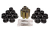 Energy Suspension Frt Or Rr Control Arm Bushings - Black - 4.3125G