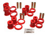 Energy Suspension Rr Lwr Cab W/Thrust Washer - Red - 4.3155R