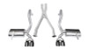 Corsa Xtreme Catback Exhaust w. Quad 3.5" Black Tips - 97-04 Corvette C5 Base / Z06