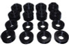 Energy Suspension 08-16 Ford F-250/F-350/F-450/F-550 Super Duty Crew Cab Black Body Mount Set - 4.4124G