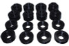 Energy Suspension 08-16 Ford F-250/F-350/F-450/F-550 Super Duty Crew Cab Black Body Mount Set - 4.4124G