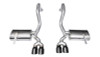 Corsa Xtreme Axleback Exhaust w. Quad 3.5" Black Tips - 97-04 Corvette C5 Base / Z06