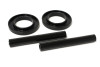 Energy Suspension 83-04 Ford Mustang SVO Black Front Spring Upper & Lower Isolator Set - 4.6102G