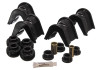 Energy Suspension 76-77 Ford Bronco/66-72 F-100/F-150 Blk 4 Deg Offset Complete 14 Pc C-Bushing Set - 4.7105G