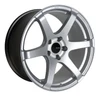 Enkei T6S 18x8.5 45mm Offset 5x100 Bolt Pattern 72.6 Bore Matte Silver Wheel - 485-885-8045SP Photo - Primary