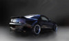 Corsa 2005-2010 Ford Mustang Shelby GT500 5.4L V8 Black Xtreme Axle-Back Exhaust - 14314BLK