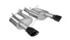 Corsa 2011-2014 Ford Mustang GT/Boss 302 5.0L V8 Black Sport Axle-Back Exhaust - 14316BLK