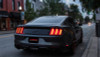 Corsa Sport Catback Exhaust w. Dual Black Tips - 15-17 Mustang GT