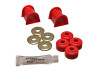 Energy Suspension 90-94 Mitsubishi Eclipse FWD Red 19mm Front Sway Bar Bushings (Sway bar end link b - 5.5107R