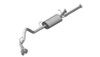 Corsa 2009-2010 Toyota Tundra Double Cab/Crew Max 5.7L V8 Polished Sport Cat-Back Exhaust - 14572