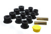 Energy Suspension 6/86-97 Nissan 720 & Hardbody Pickup 2WD Black Rear Leaf Spring Bushing Set - 7.2103G