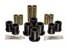 Energy Suspension 1980-86 Nissan 720 Truck 2WD/4WD Black Front Control Arm Bushing Set - 7.3101G