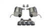 Corsa - Xtreme Valve Back System - Quad 4.5" Tips Polished - C7 Corvette Stingray / GS Auto