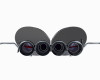 Corsa Variable Sound Level Valved Axleback Exhaust - Polished Tips - C7 Corvette Z06