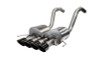 Corsa Variable Sound Level Valved Axleback Exhaust - Black Tips - C7 Corvette Z06