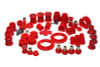 Energy Suspension 00-02 Toyota 4Runner 4WD Red Hyper-Flex Master Bushing Set - 8.18114R