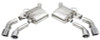 Corsa Variable Sound Level Axleback Exhaust - Polished Tips - Gen 6 Camaro SS / ZL1