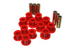 Energy Suspension 05-14 Toyota Tacoma Rear Leaf Spring Bushings - Red - 8.2116R