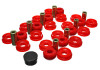 Energy Suspension 03-09 Lexus Gx470 / 07-09 Toyota FJ Cruiser Red Rear End Control Arm Bushing Set - 8.3129R