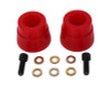 Energy Suspension 05-13 Toyota Tacoma 2WD(Prerunner)/4WD Red Front Bumper Stop Set - 8.9101R
