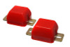 Energy Suspension 05-13 Toyota Tacoma 2WD(Prerunner)/4WD Red Rear Bumper Stop Set - 8.9102R
