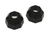 Energy Suspension Universal Black 16.6mm Taper Dia Octagon Tie Rod Dust Boots (Set of 2) - 9.13120G