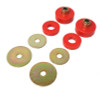 Energy Suspension All Non-Spec Vehicle 2WD Red Universal Mounts/Isolator Kit - 9.4101R