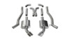 Corsa 2011-2015 Chevrolet Camaro SS 6.2L V8 Manual Polished Xtreme 3in Cat-Back - 14968
