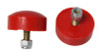 Energy Suspension 1in Tall Buttonhead Bump Stop - Red - 9.9116R