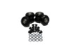 Energy Suspension 2in /50 Mm Wheel (6 Ea) - Black - 9.9170G