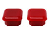 Energy Suspension Universal End Cap Bushing Set 1.65 SQ - Red - 9.9551R