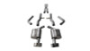 Corsa Xtreme Catback Exhaust w. GT2X Tips - Reuse OE Valves - Hellcat Challenger Manual Trans
