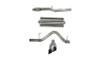 Corsa 19-24 Chevy Silverado 1500 5.3L Crew Cab Short Bed Sport Cat-Back Dual Rear Exit w/ Black Tips - 21030BLK