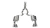 Corsa Sport Catback Exhaust w. Polished Tips - 18-23 Mustang GT